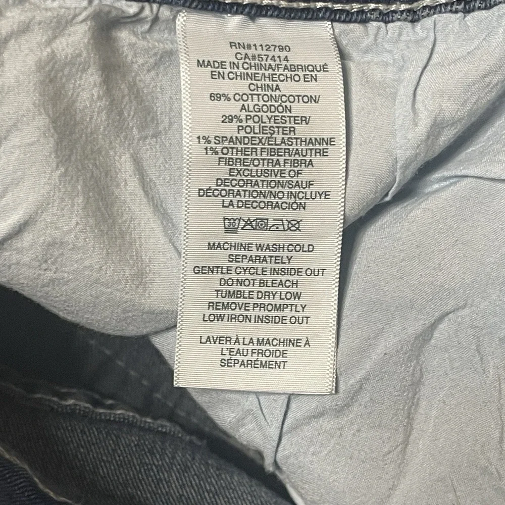True Religion Geno Relaxed‎ Slim Straight Leg Denim Blue Jeans Mens 44 x 31 Rock